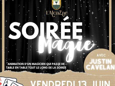Soirée Magie à L'Alcazar