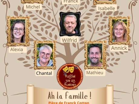 Théâtre - "Ah la famille !"