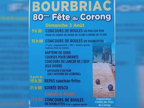 80ème fête du Corong
