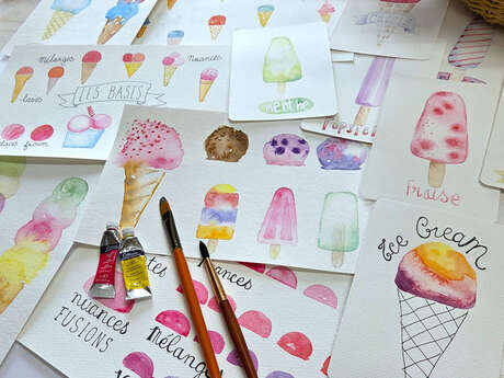 Découverte de l'aquarelle