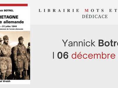 Yannick Botrel en dédicace pour son livre« La Bretagne à l'heure allemande» Yannick Botrel en dédicace pour son livre« La Bretagne à l'heure allemande»