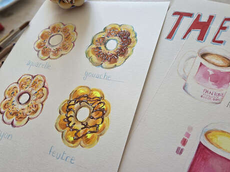 Thé ou café : initiation aux techniques mixtes