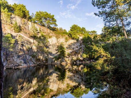 Anciennes carrières littorales - Lacs bleus
