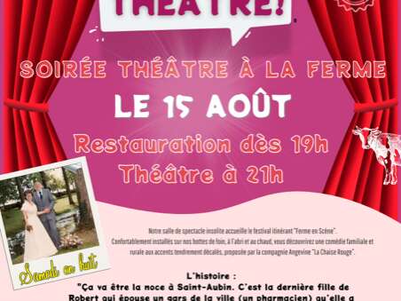 Soirée thêatre à la ferme
