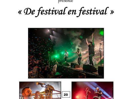 Exposition photos : "De festival en festival"