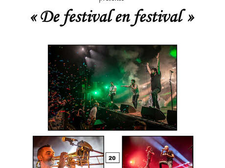 Exposition photos : "De festival en festival"