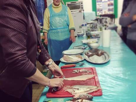 Atelier cuisine du poisson par Scarlette Le Corre