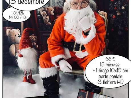 Photo avec le Père Noël