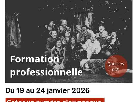 Formation professionnelle - Clown : créer un numéro clownesque