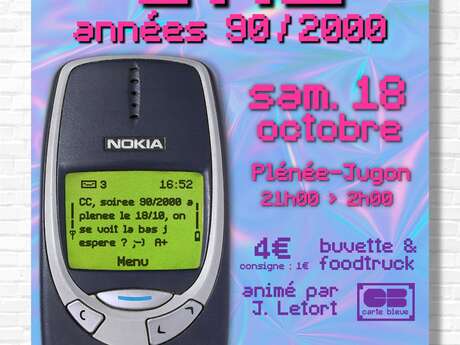 Bal costumé années 90/2000