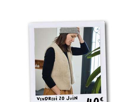Atelier couture : gilet de berger