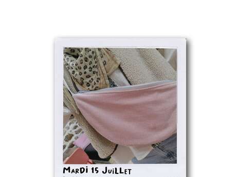 Atelier couture : sac demi-lune