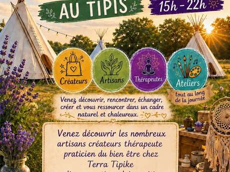 Marché d'été au tipi