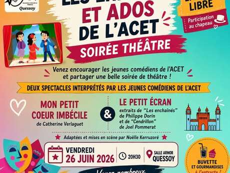 LES ENFANTS ET ADOS DE L'ACET MONTENT SUR SCÈNE !