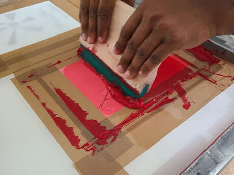 Atelier adulte "Pochoir et sérigraphie"