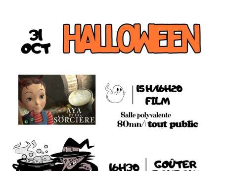 Projection du film "Aya et la sorcière" Projection du film "Aya et la sorcière"