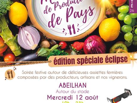 EDITION SPECIALE ECLIPSE - MARCHÉ DES PRODUCTEURS DE PAYS