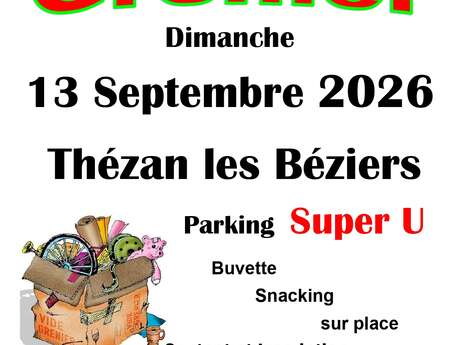 VIDE GRENIER DU CLUB DE FOOTBALL DE THEZAN