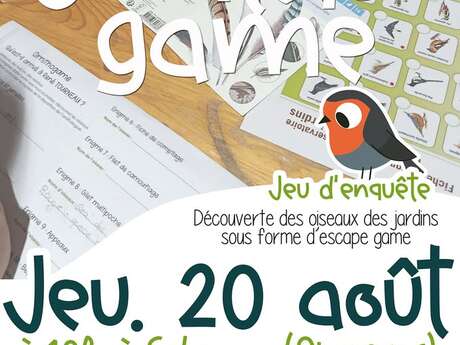 JEU D'ENQUÊTE : ORNITHOGAME