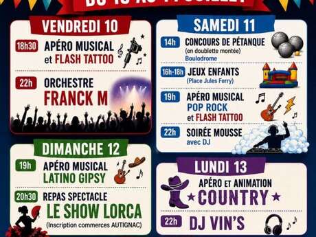 AUTIGNAC EN FETE