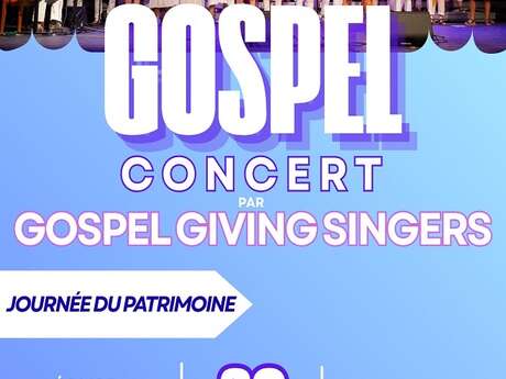 JOURNÉE DU PATRIMOINE - CONCERT GOSPEL