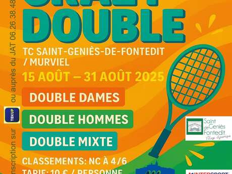 TOURNOI DE L'ÉTÉ - CRAZY DOUBLES