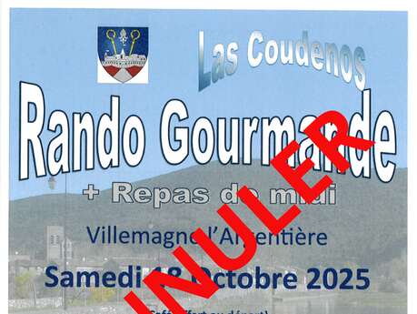 ANNULEE / RANDO GOURMANDE + REPAS