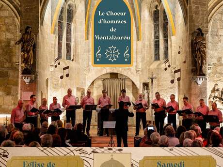 CONCERT ST JEAN BAPTISTE - LE CHOEUR D'HOMME DE MONTALAUROU