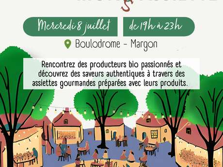 MARCHÉ TERRITOIRE BIO ENGAGÉ- "EN AVANT-MONTS ASSIETTE !"