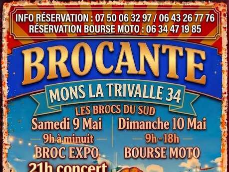 BROCANTE & BOURSE MOTO - LES BROCS DU SUD