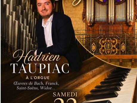 CONCERT D’ORGUE À L’ÉGLISE DE MAGALAS