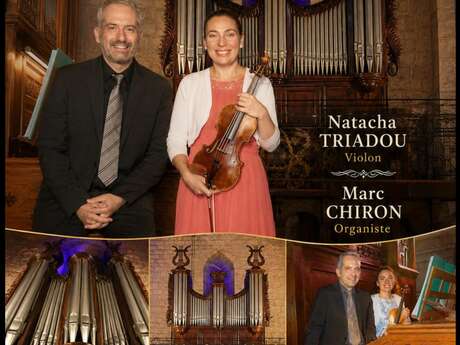 CONCERT À L’ÉGLISE DE MAGALAS – ORGUE & VIOLON