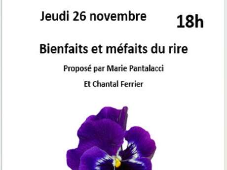 PAUSE PENSEE : LES BIENFAITS ET MEFAITS DU RIRE