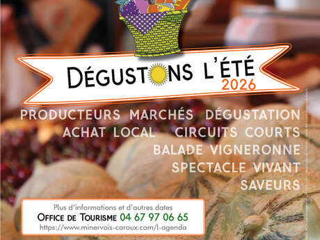 DÉGUSTONS L'ÉTÉ - DÉGUSTONS LES PRODUITS D'AQUI!