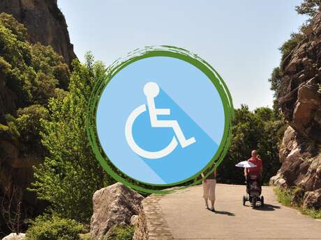 ITINERAIRE ACCESSIBLE - RANDONNEE VOIE VERTE NISSERGUES-HEREPIAN