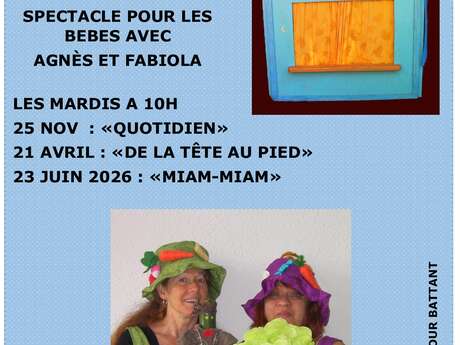 RACONTINES ET CHANSONNETTES - "QUOTIDIEN"