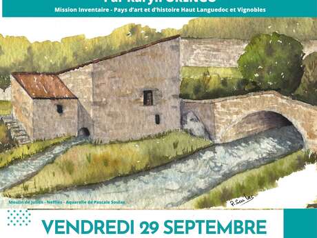 LES TEMPS DU PATRIMOINE - CONFÉRENCE LES MOULINS HYDRAULIQUES DES AVANT-MONTS