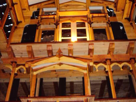 JOURNÉES EUROPÉENNES DU PATRIMOINE : VISITE DE LA CATHÉDRALE DE DENTELLE DE BOIS