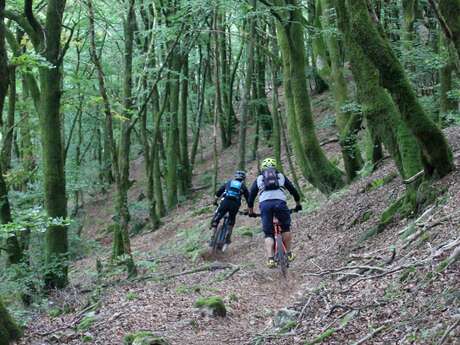 CIRCUIT COMBES À L'AVENTURE - SITE VTT GRAND ORB EN HAUT LANGUEDOC