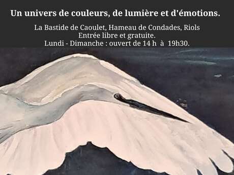 EXPOSITION DE PEINTURES À L'HUILE – BABETH MORELLO