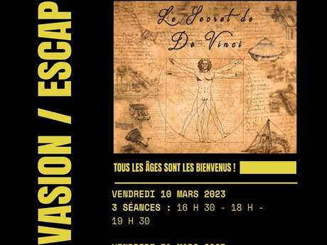 ESCAPE GAME - LE SECRET DE VINCI