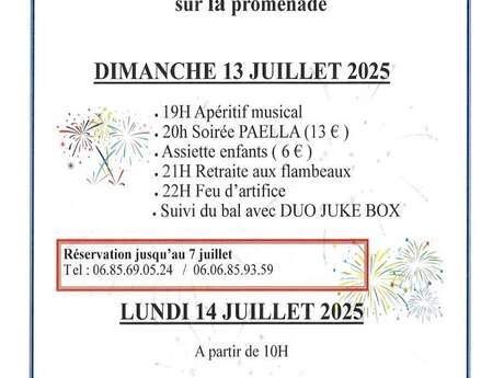 FÊTE NATIONALE