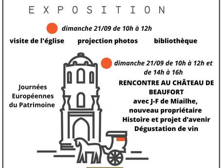 JOURNÉES EUROPÉENNES  DU PATRIMOINE - BEAUFORT
