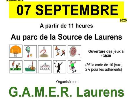 JEUX DE LA SOURCE