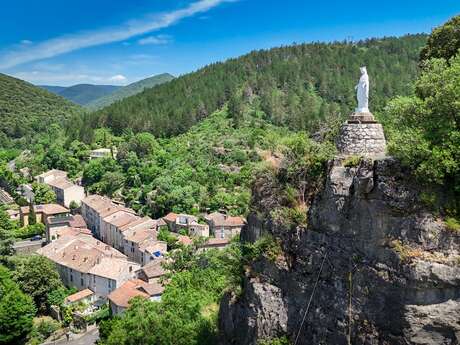 CIRCUIT N°1 LUNAS - LA VIERGE – SITE VTT-FFC GRAND ORB EN HAUT-LANGUEDOC