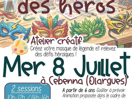 ATELIER CRÉATIF : LE PARCOURS DES HÉROS