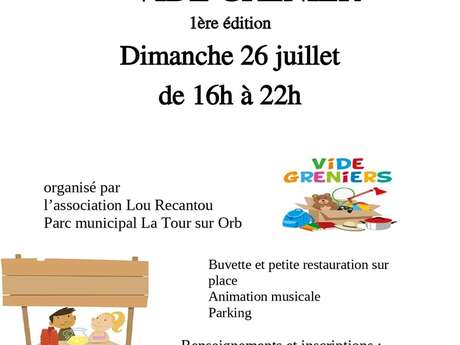 VIDE GRENIER LOU RECANTOU