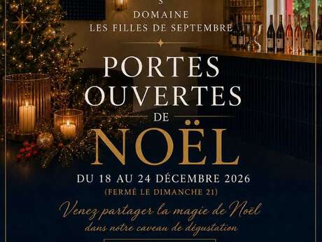 PORTES OUVERTES DE NOËL AU CAVEAU