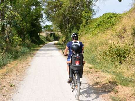 ITINÉRAIRE ACCESSIBLE - RANDONNÉE VOIE VERTE AUTOUR DE LAMALOU ET LE POUJOL-SUR-ORB