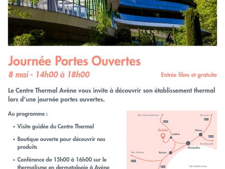 JOURNÉE PORTES OUVERTES DE L'ÉTABLISSEMENT THERMAL AVENE